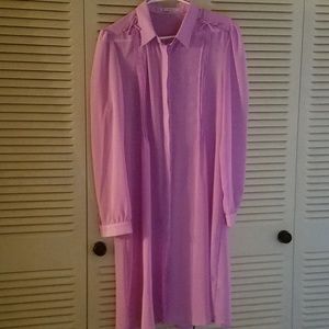 Brand New Lavender Sheer Midi dress by Kling